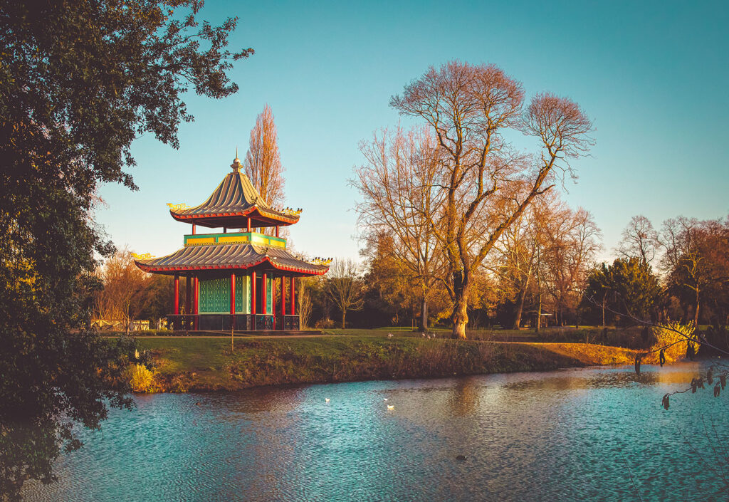 Pagoda in Victoria Park, Hackney